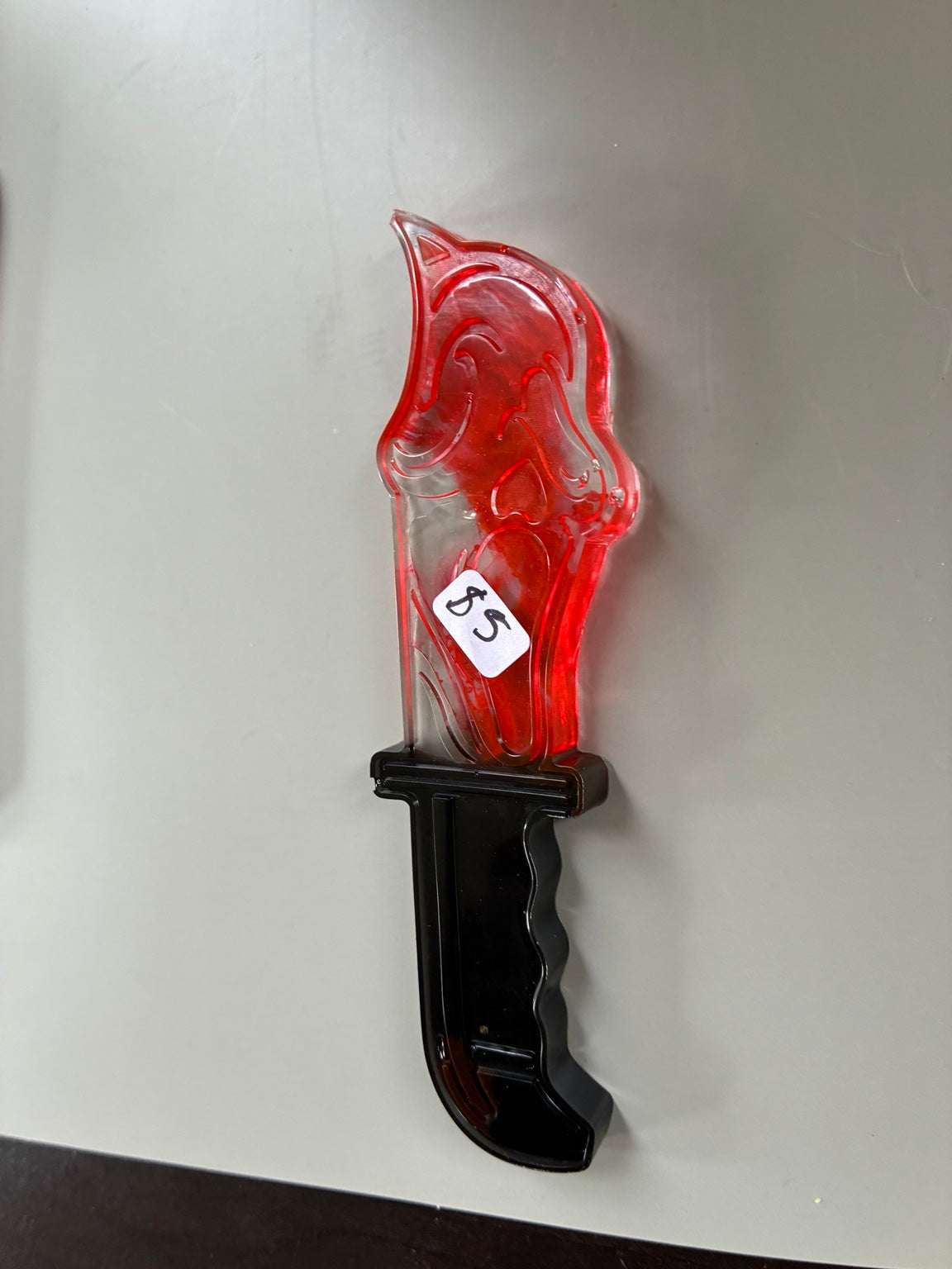 Screaming Face Resin Knife Decoration